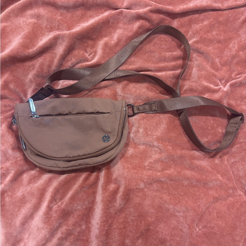 lululemon athletica Brown Waist/Crossbody Belt Bag